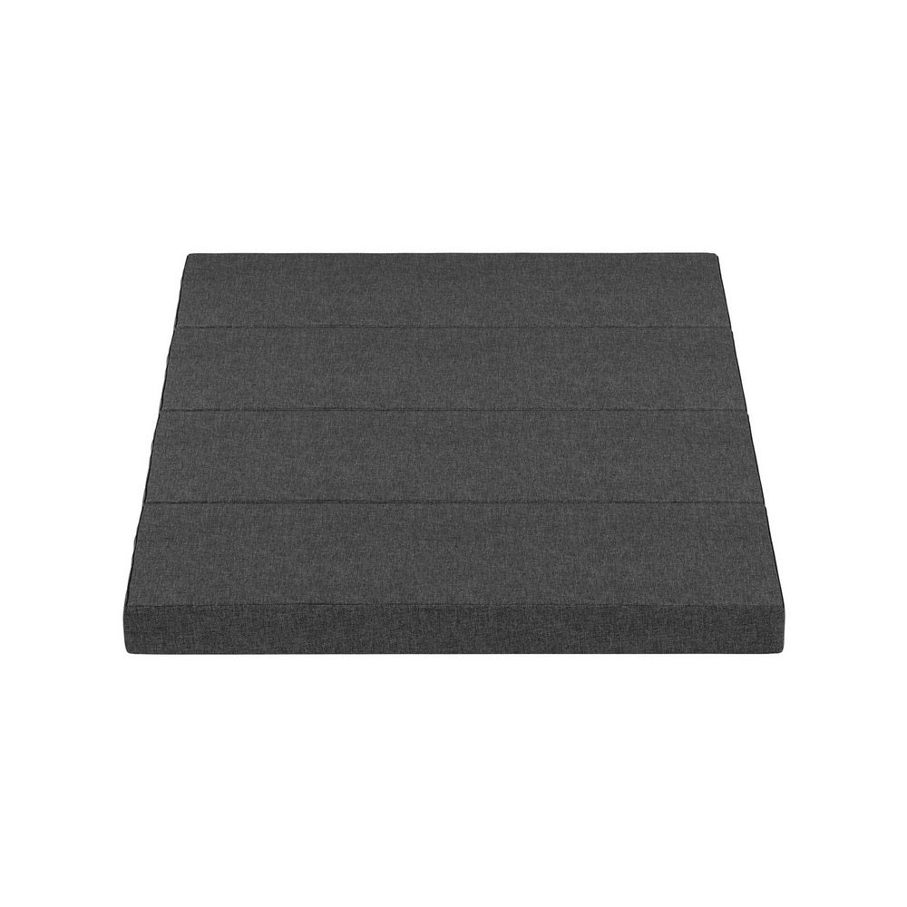 Giselle Double Foldable Foam Mattress Portable Grey