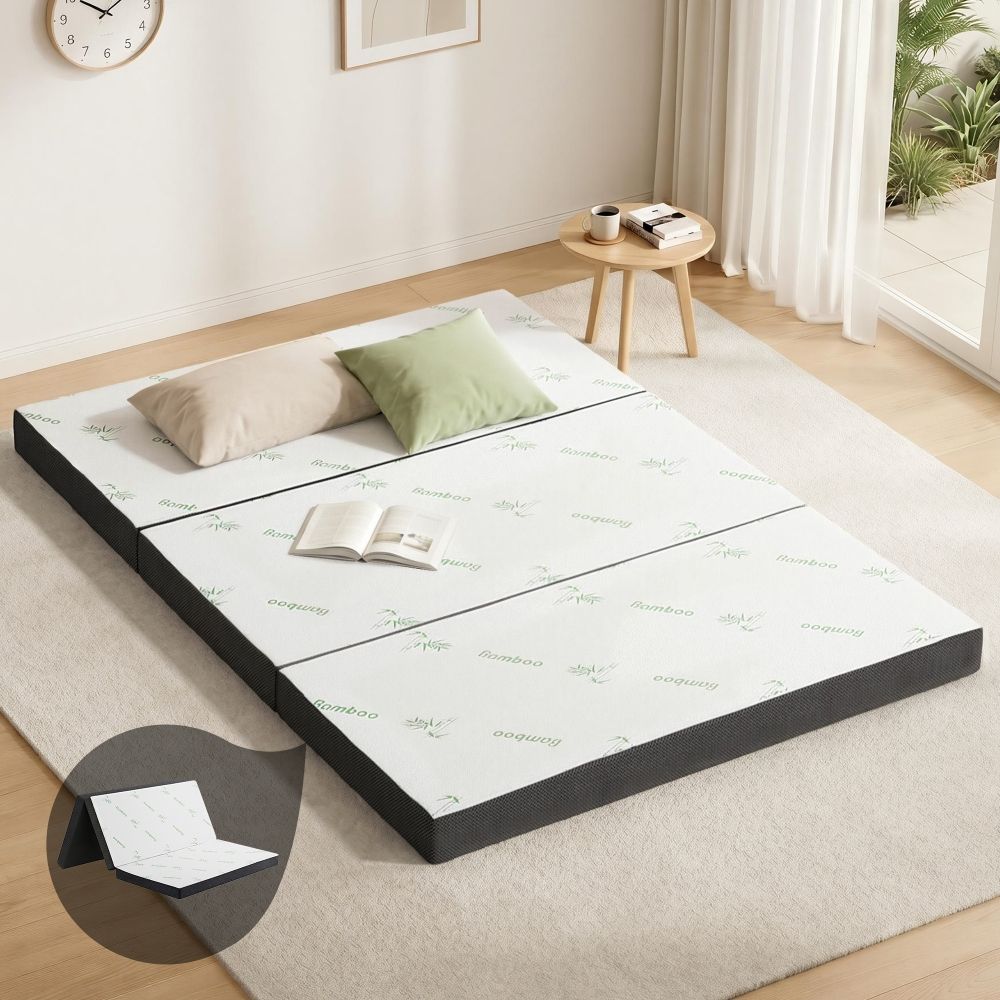 Giselle Bedding Foldable Foam Mattress Double Bamboo