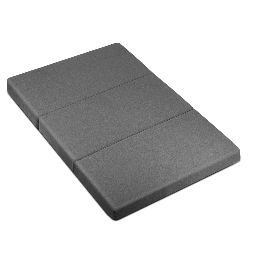 Giselle Double Foldable Foam Mattress Grey