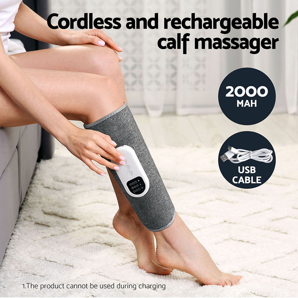 Livemor Calf Massager Cordless Heated Air Compression