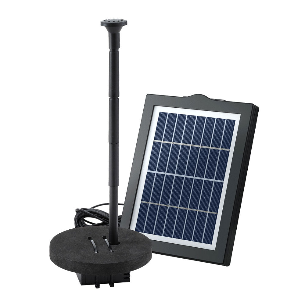 Solar Powered Submersible Pond Pump 190L/H 4 Nozzles - Gardeon