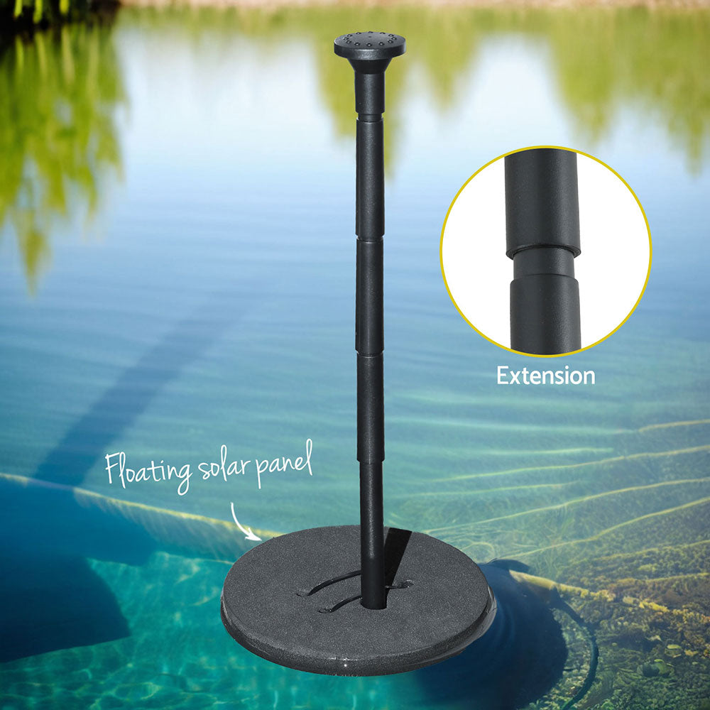 Gardeon Solar Fountain Pump Submersible Bird Bath 190L/H