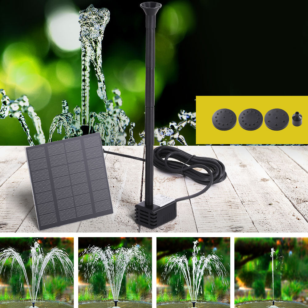 Gardeon 2.6FT Solar Pond Pump Submersible Water Fountain Kit