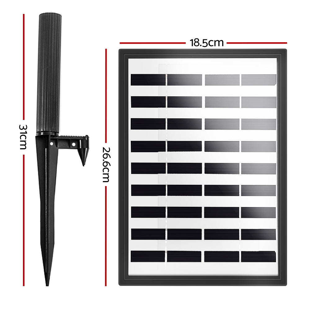 Gardeon 4FT Solar Pond Pump Battery LED Lights