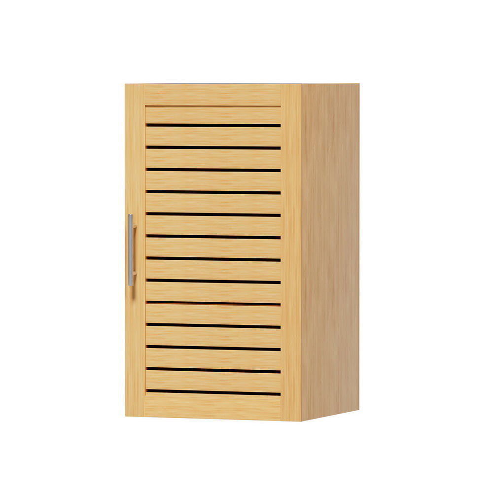 JILL 70cm Wall Mounted Bathroom Storage Cabinet Oak