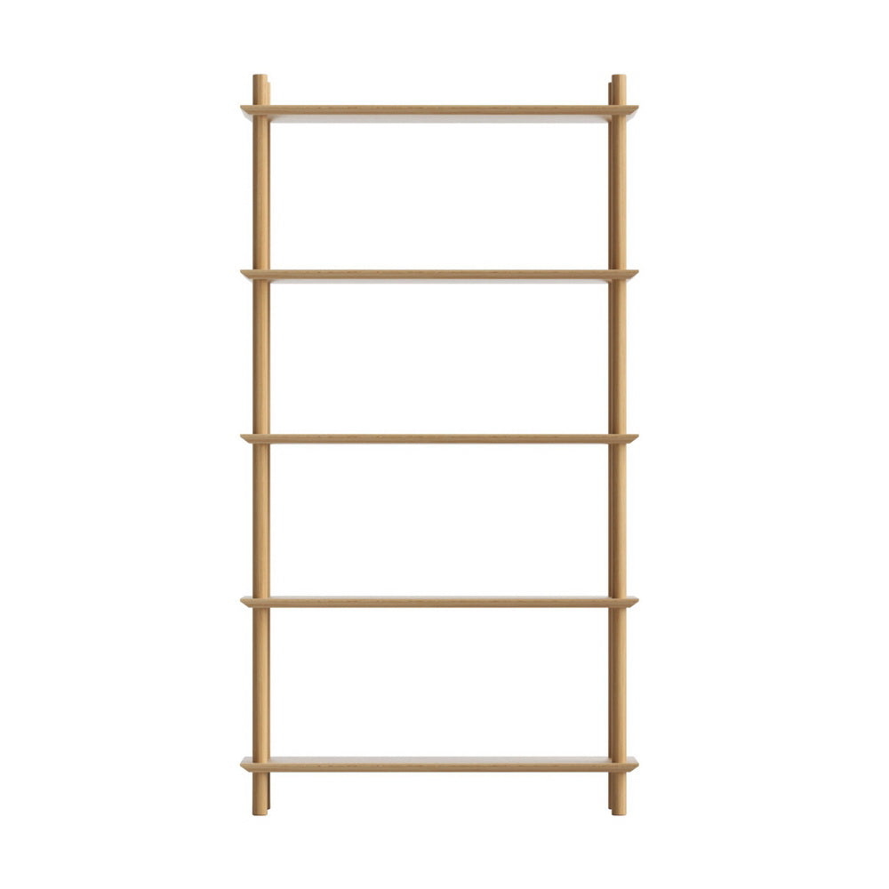 Artiss 5-Tier Bookshelf Wooden Display Shelves Pine