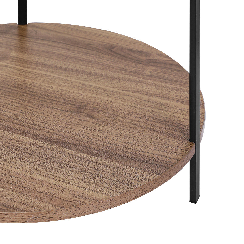 Cedric Round Coffee Table White Pine