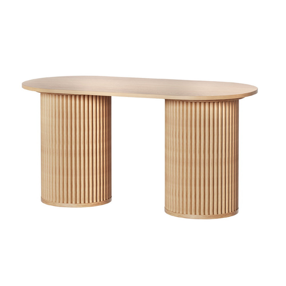 Samuel Oval Coffee Table 100cm Pine