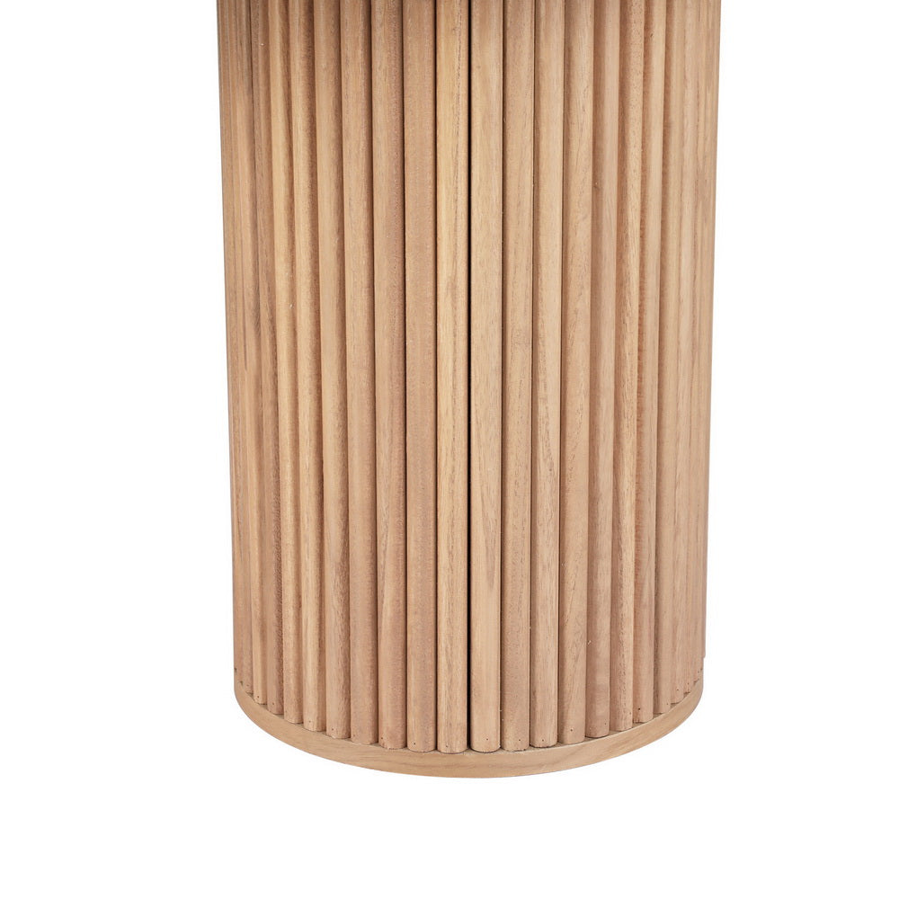 Samuel Oval Coffee Table 100cm Pine