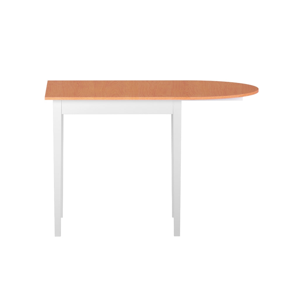 Artiss 1.1m Extendable Dining Table Pine White