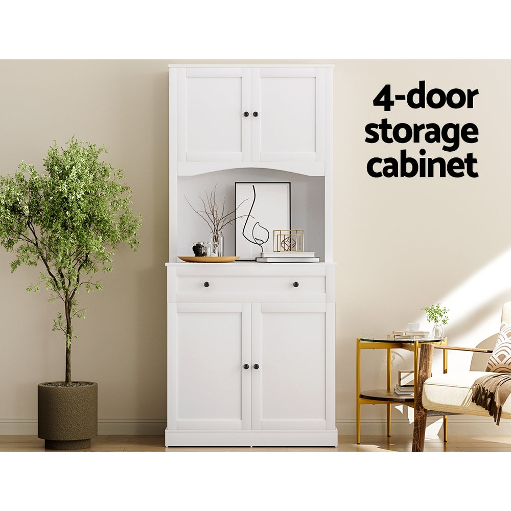 Beini 180cm Buffet Sideboard Cabinet White