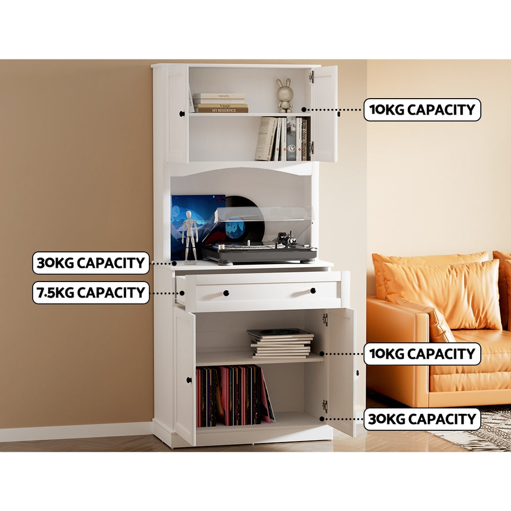 Beini 180cm Buffet Sideboard Cabinet White