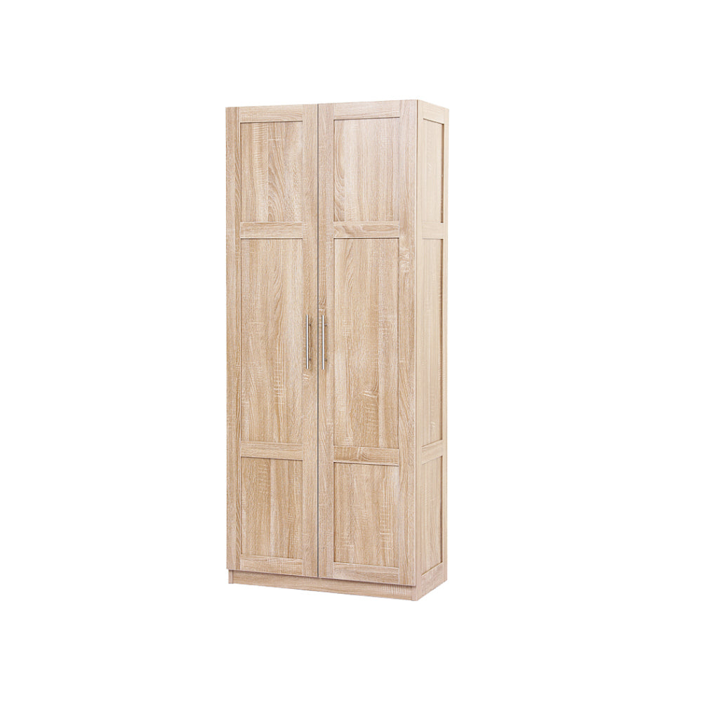 Artiss Tall Pantry Cabinet Adjustable Shelves Pine Wood