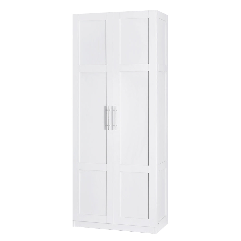 Artiss 2 Door Buffet Sideboard Cupboard White