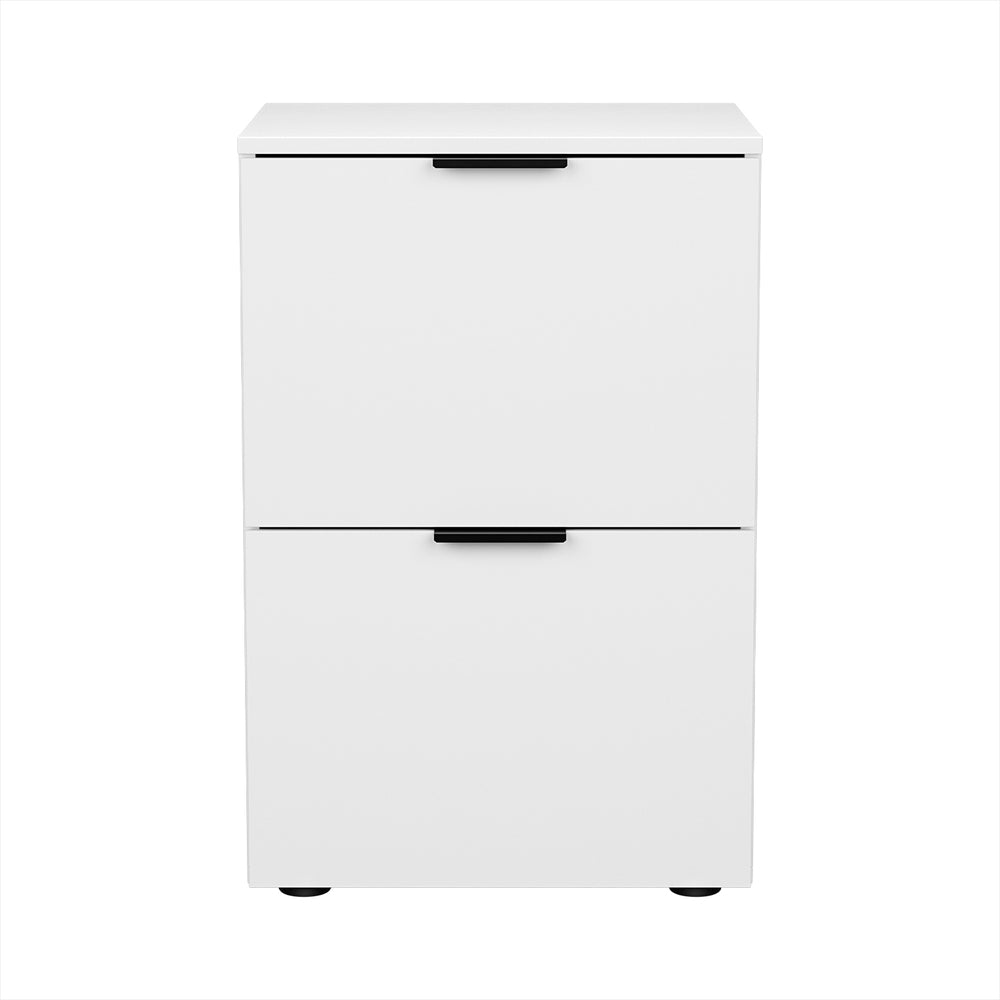 Artiss 2-Drawer Filing Cabinet White Office Organiser
