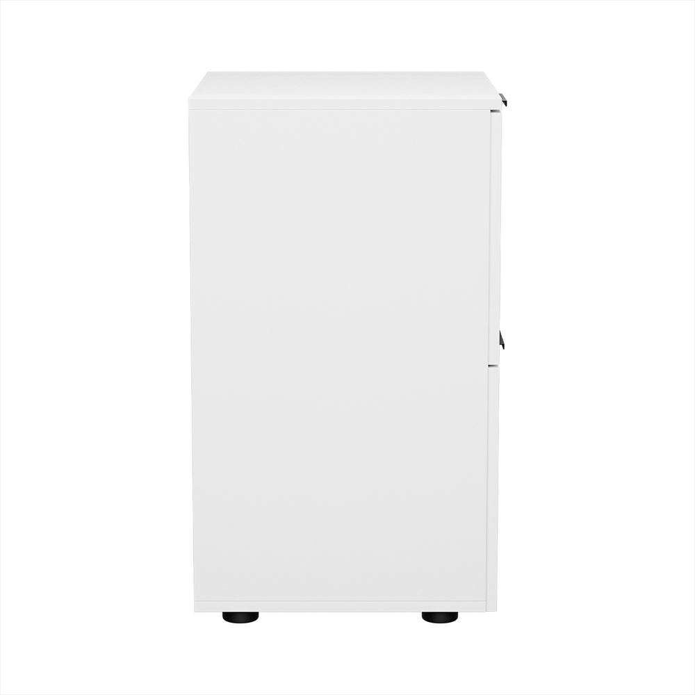 Artiss 2-Drawer Filing Cabinet White Office Organiser