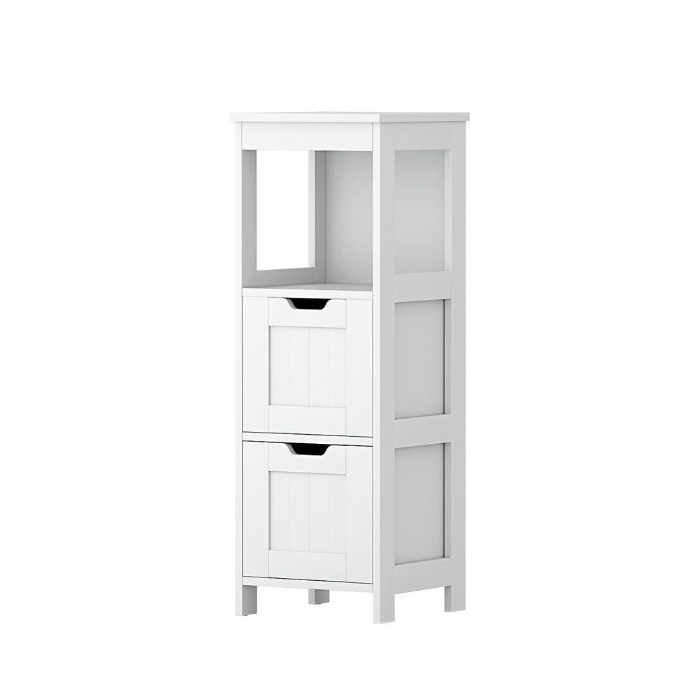 Artiss 89cm Floor Standing Storage Cabinet White