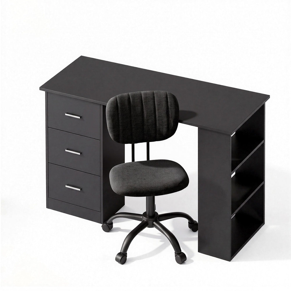 Artiss 120cm Office Desk and Chair Set with 3 Drawers