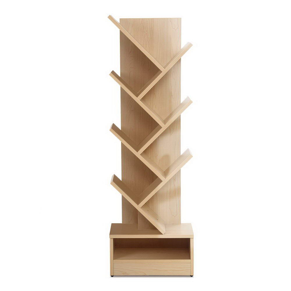 ECHO 7-Tier Tree Bookshelf Oak