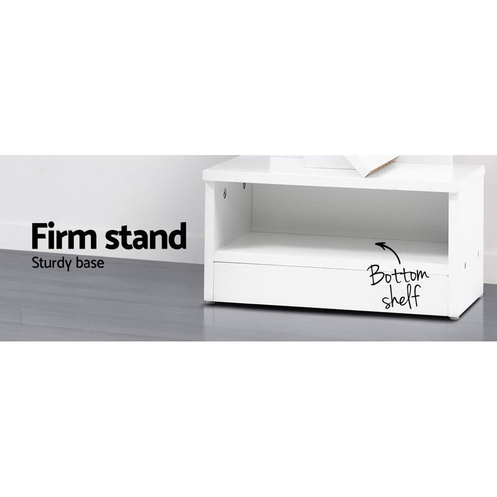 ECHO 9-Tier Tree Bookshelf White