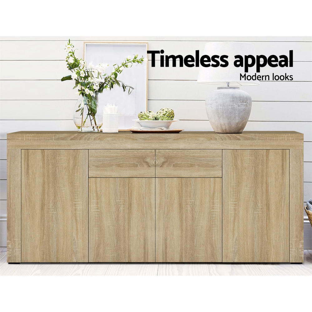 DANA Oak Buffet Sideboard Woodgrain Finish