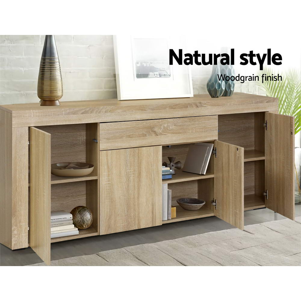 DANA Oak Buffet Sideboard Woodgrain Finish
