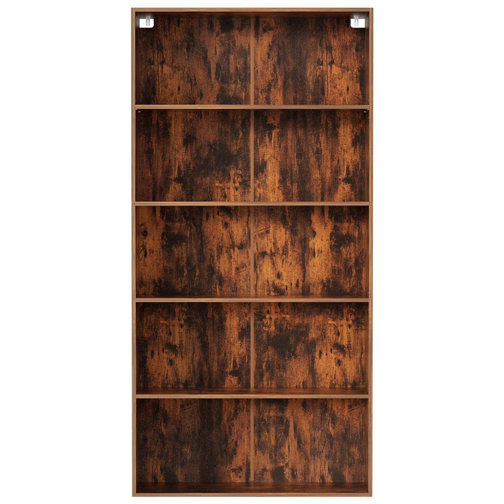 Artiss 5-Tier Bookshelf Walnut