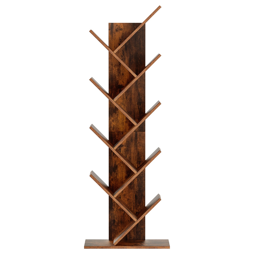 Tree 9-Tier Bookshelf Walnut