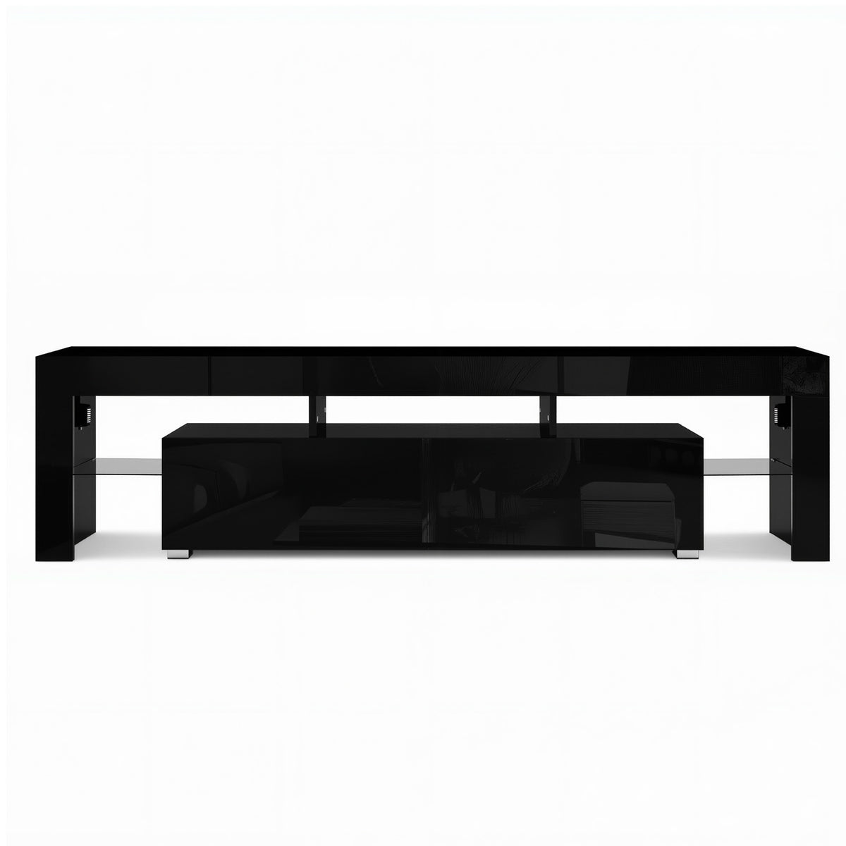 Elo LED Entertainment Unit TV Cabinet 189cm Black