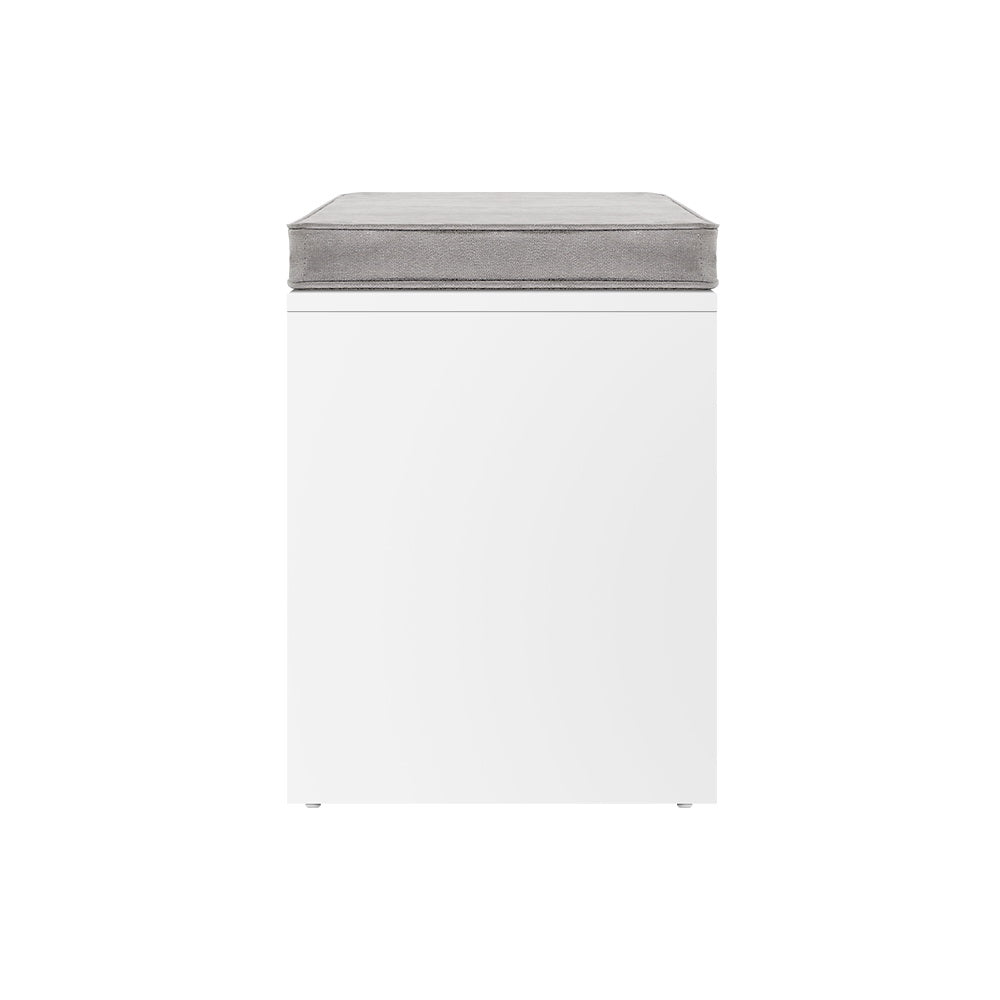 Zia Shoe Rack Cabinet Bench White