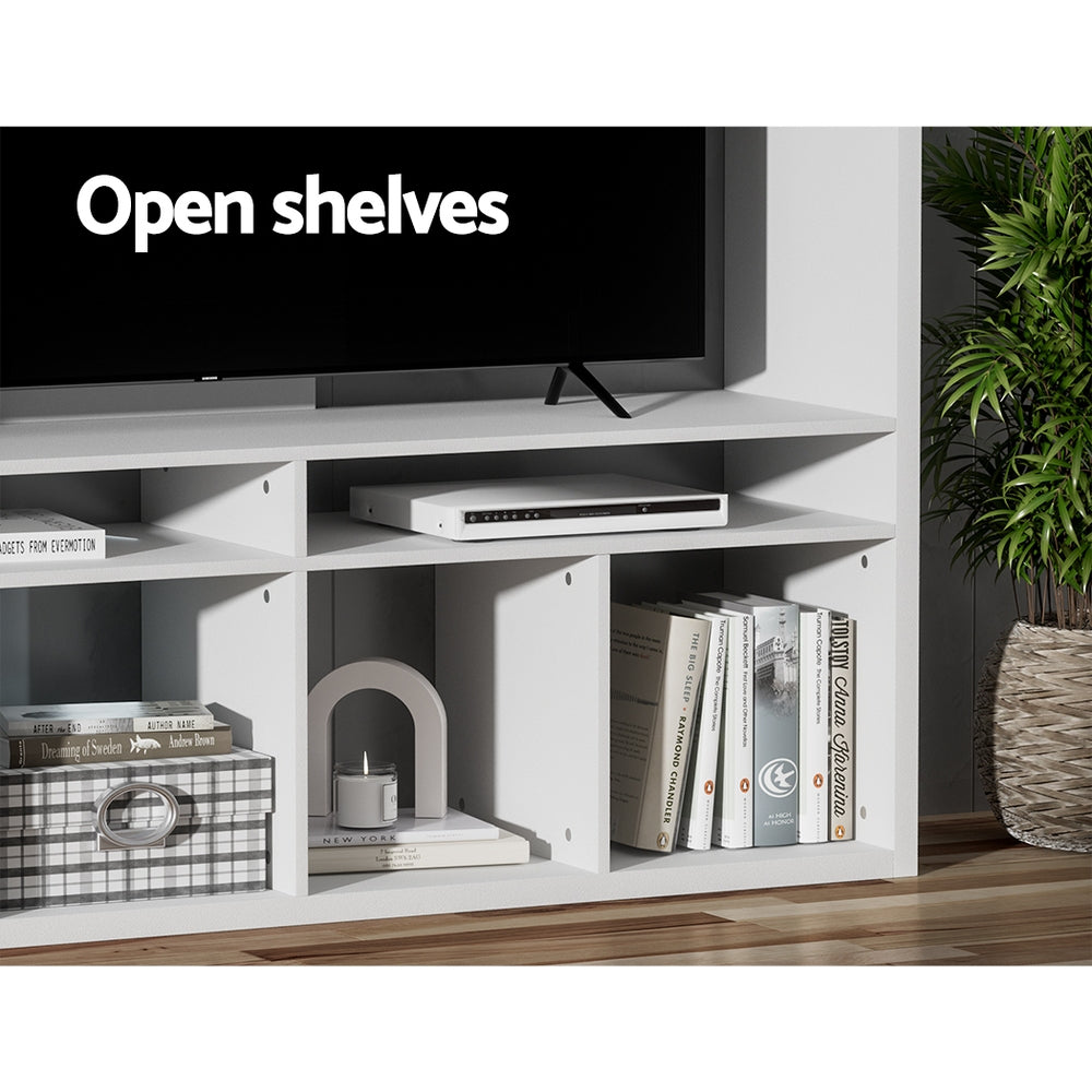 Brian 183cm Entertainment Unit TV Stand White