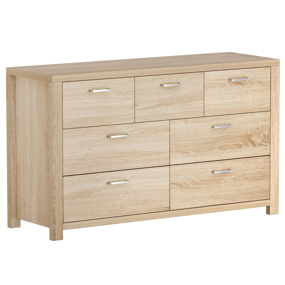Maxi 7-Drawer Chest Oak