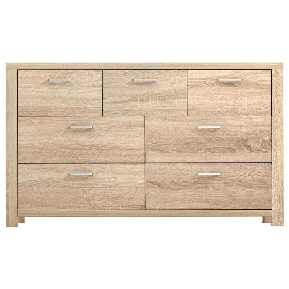 Maxi 7-Drawer Chest Oak