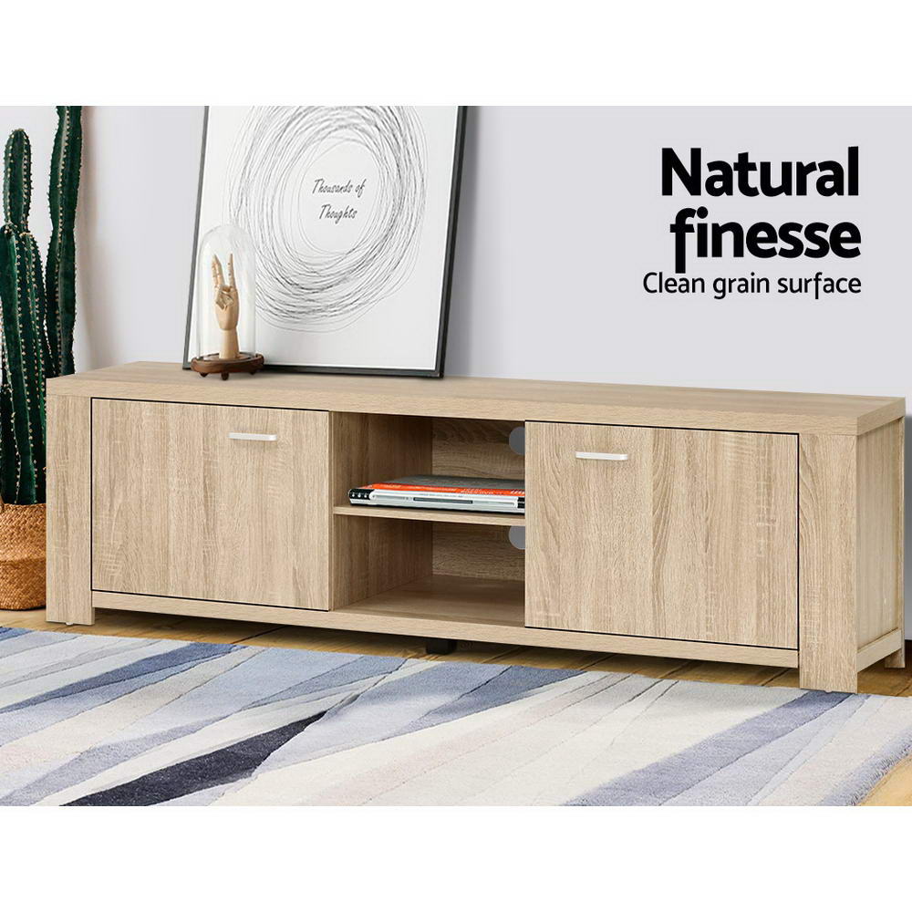 Maxi 160cm TV Cabinet Entertainment Unit Pine