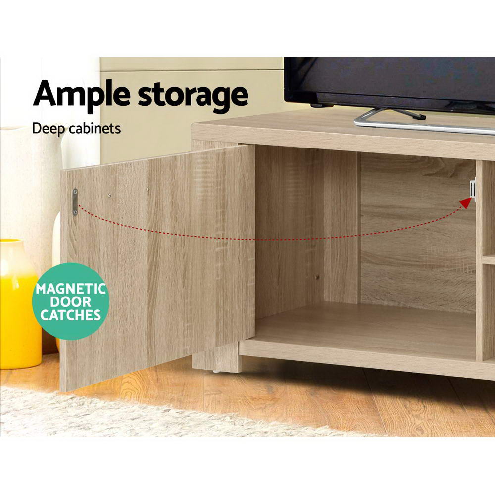 Maxi 160cm TV Cabinet Entertainment Unit Pine