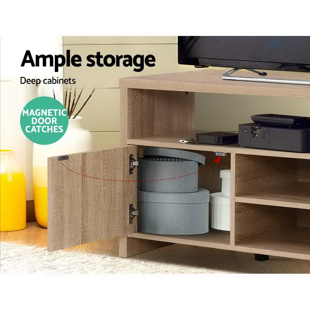 Ken 140cm TV Cabinet Entertainment Unit Oak