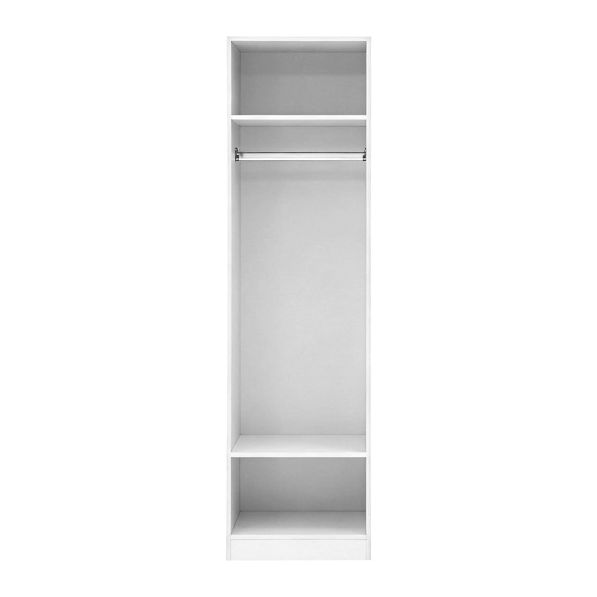Artiss 2X Wardrobe Clothes Closet Storage Organiser Shelf White
