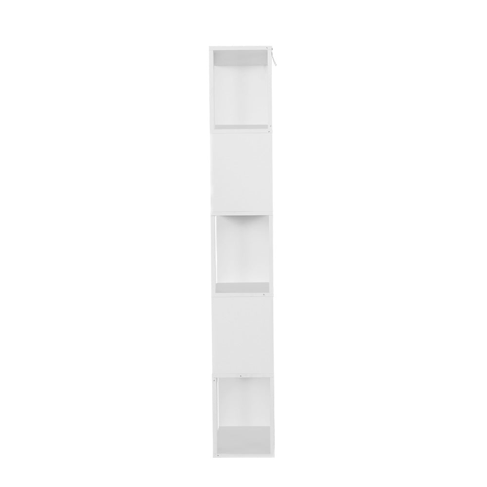 LINA 5-Tier Bookshelf White