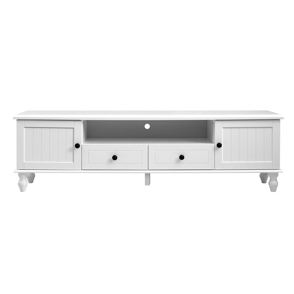 KUBI 160cm Entertainment Unit TV Cabinet White