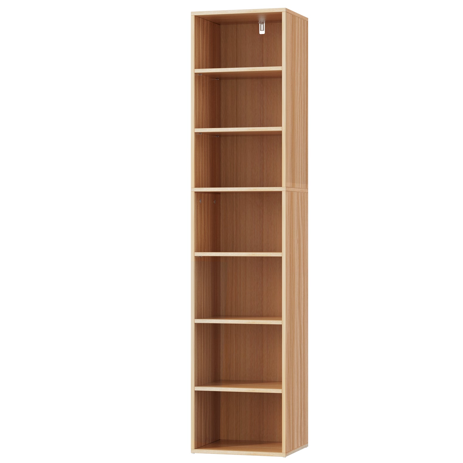 MILO 7-Tier Bookshelf Pine