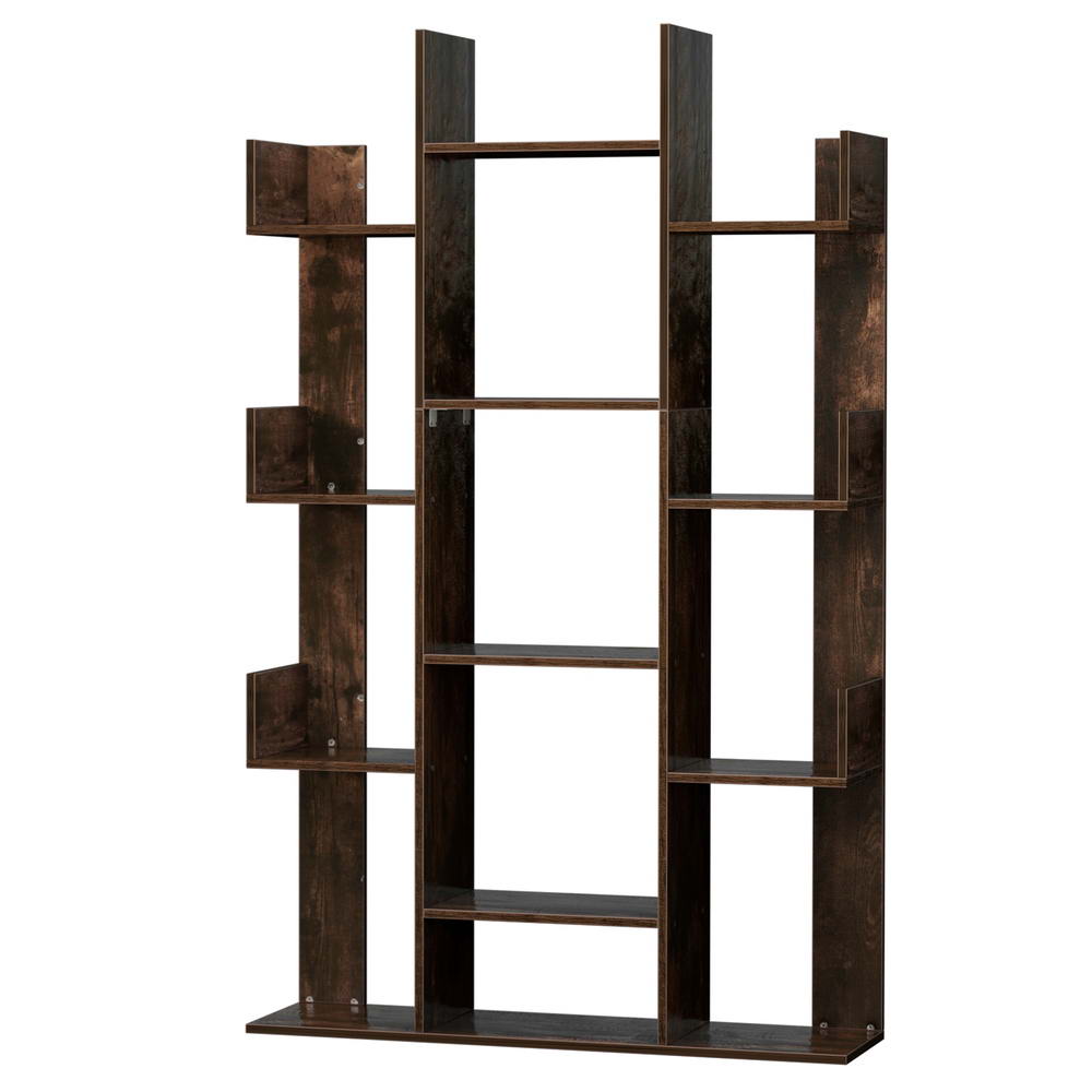 ROMI Tree-Shaped Bookshelf Walnut