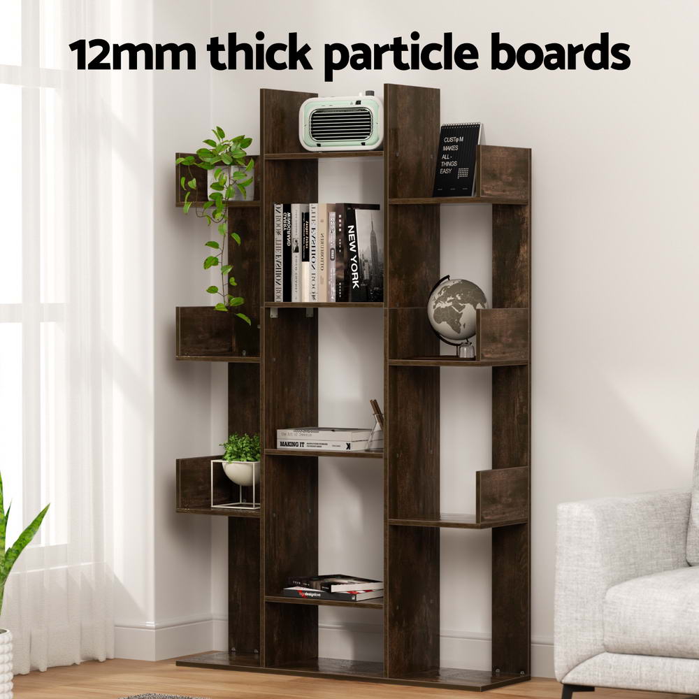 ROMI Tree-Shaped Bookshelf Walnut