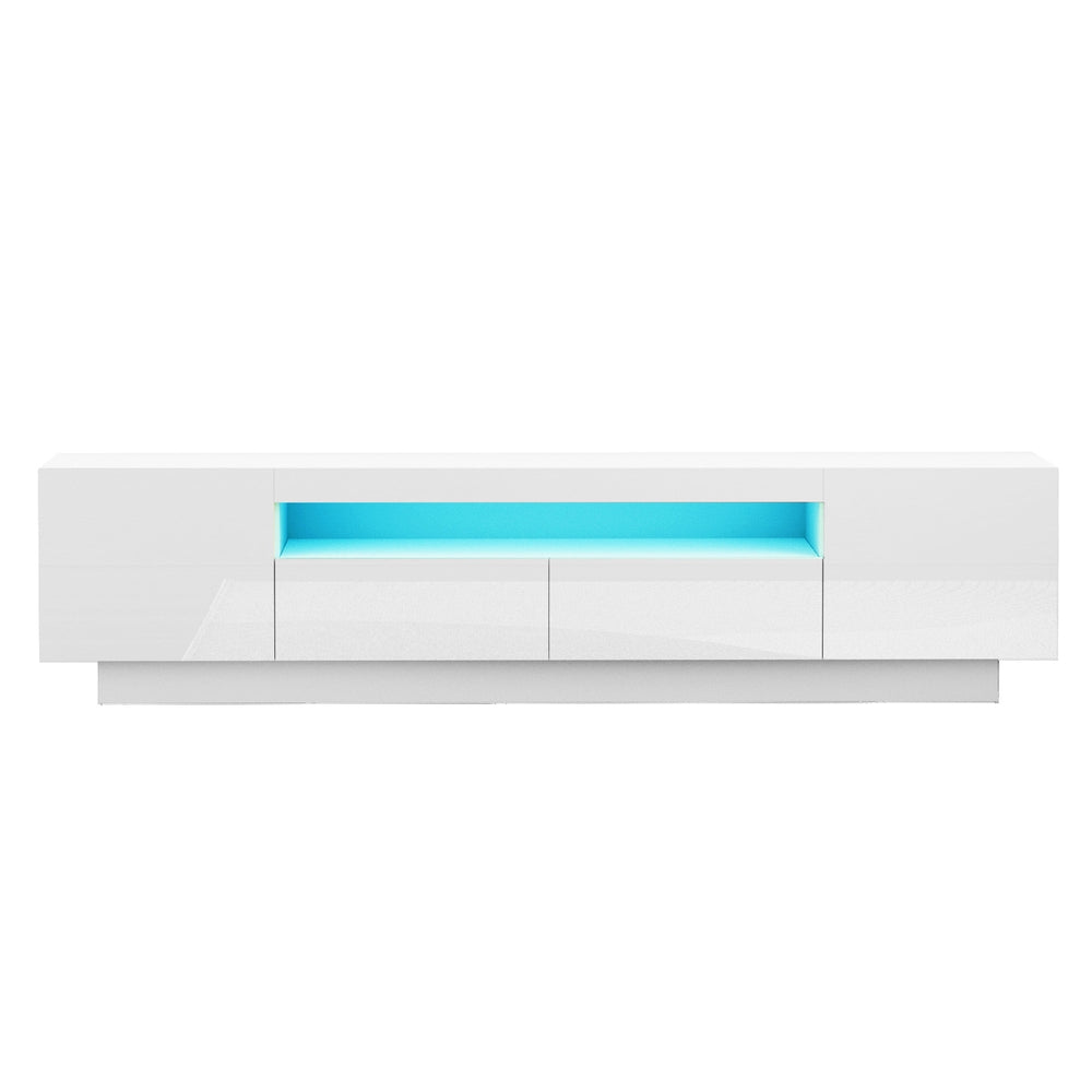Artiss 180cm TV Entertainment Unit RGB LED White