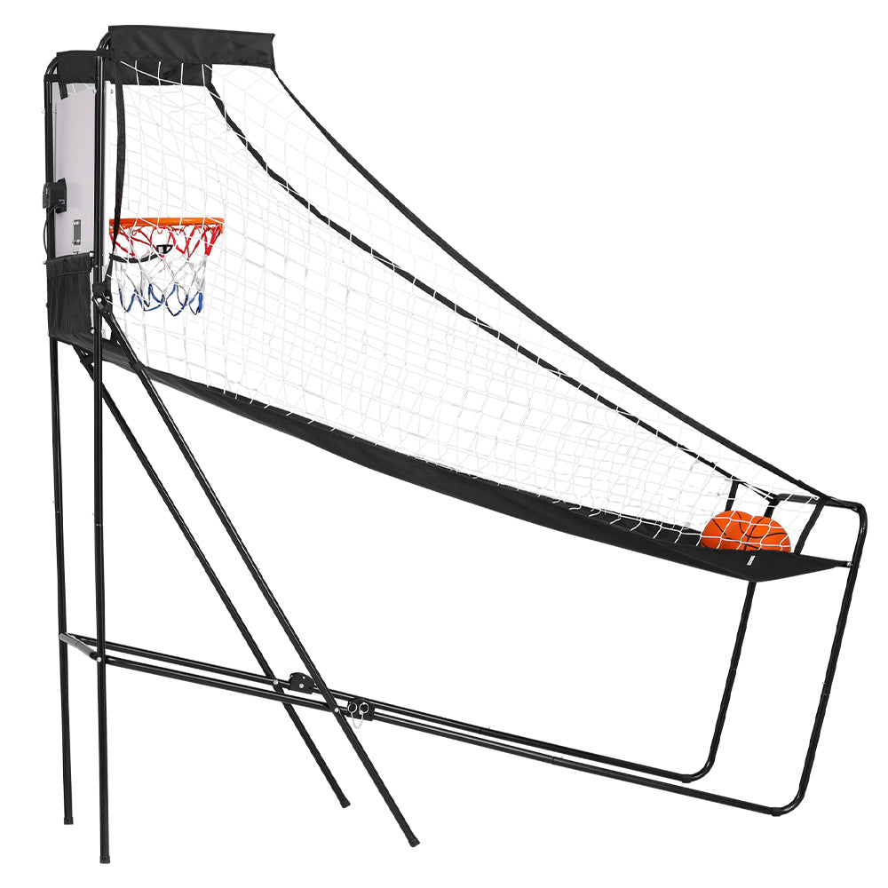 Double Shoot Basketball Arcade Game Electronic Scorer 8 Games Grey