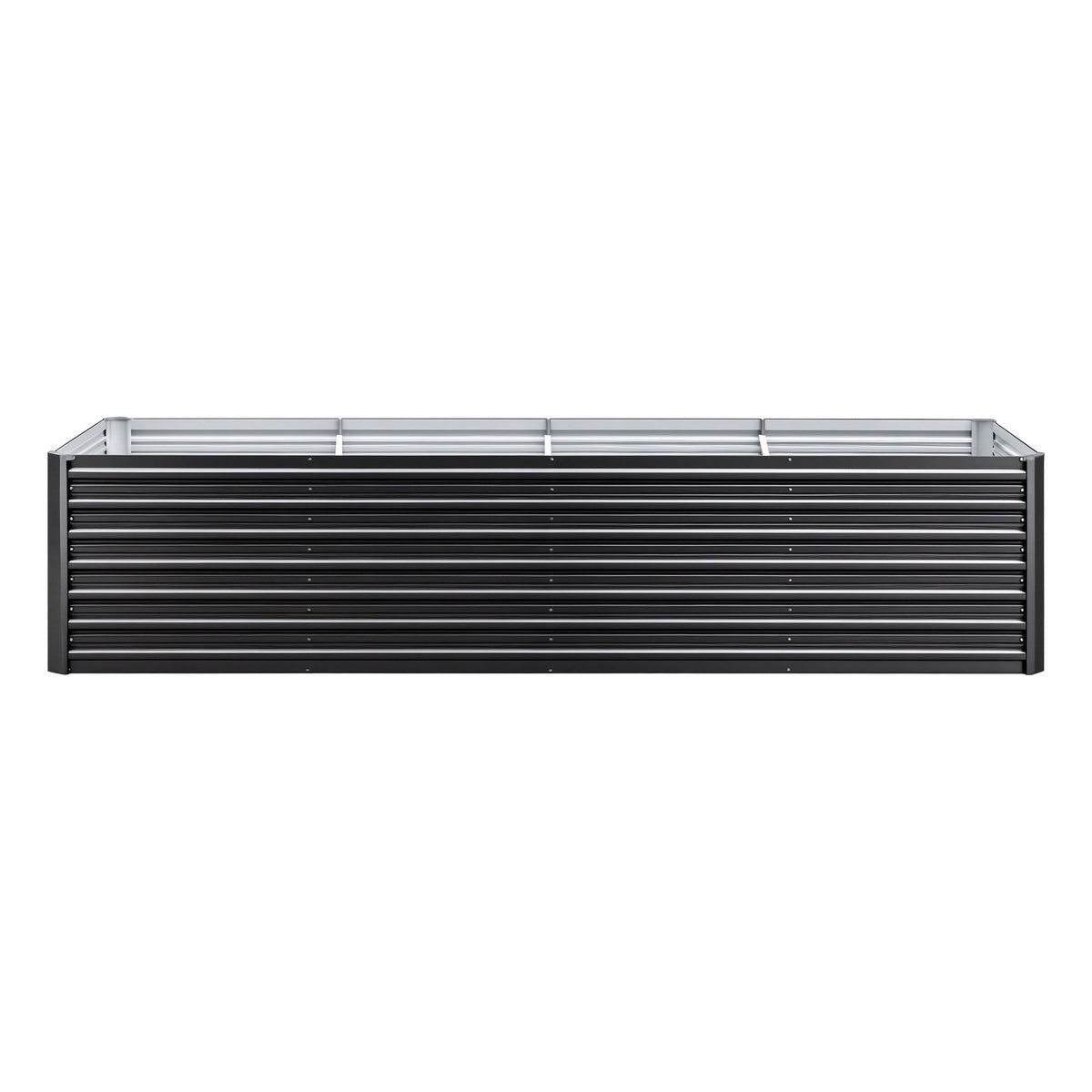 Green Fingers 2-in-1 Raised Garden Bed Kit, 320cm Galvanised Steel