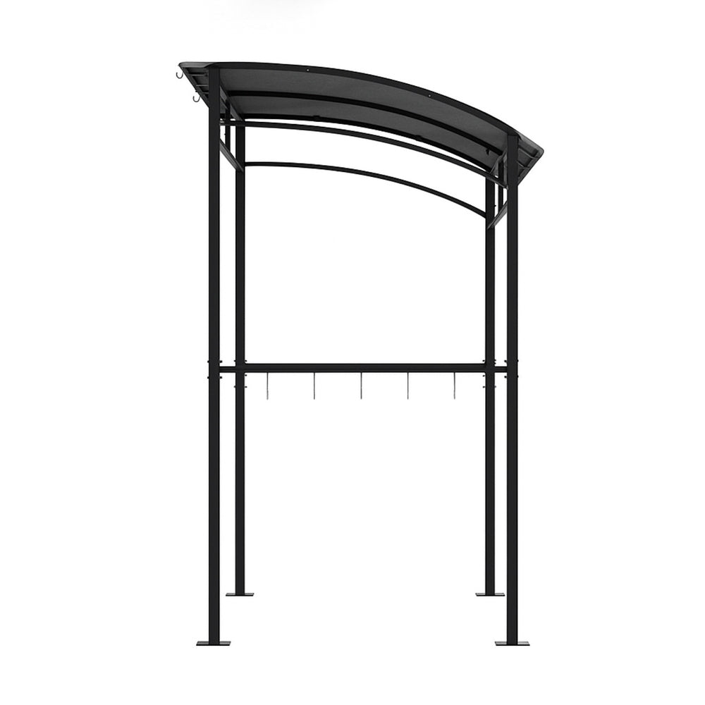 Instahut Outdoor Grill Gazebo BBQ Marquee Grey