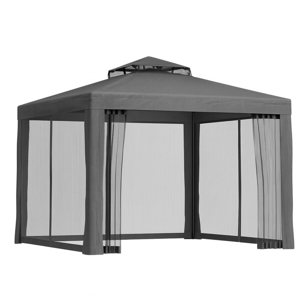 Instahut Gazebo Marquee Outdoor Event Tent Grey