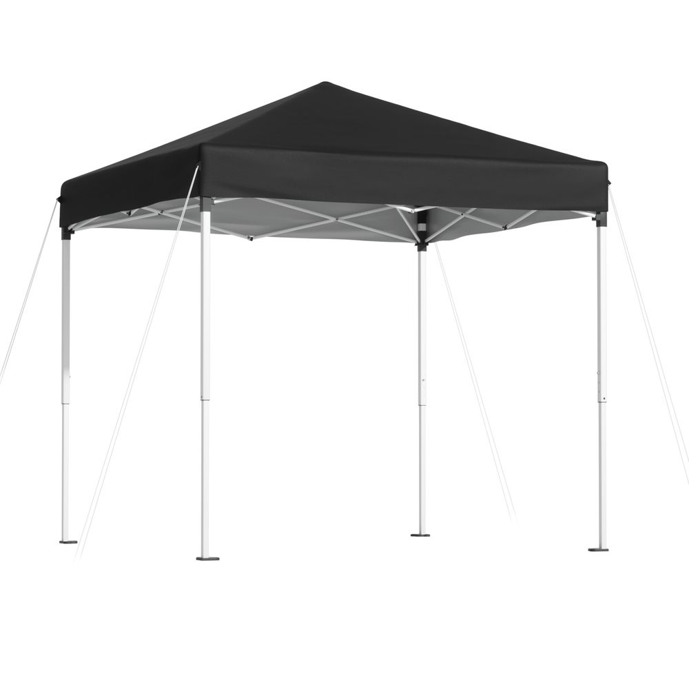 Instahut Gazebo 200 x 200cm Outdoor Patio Marquee Shade Black