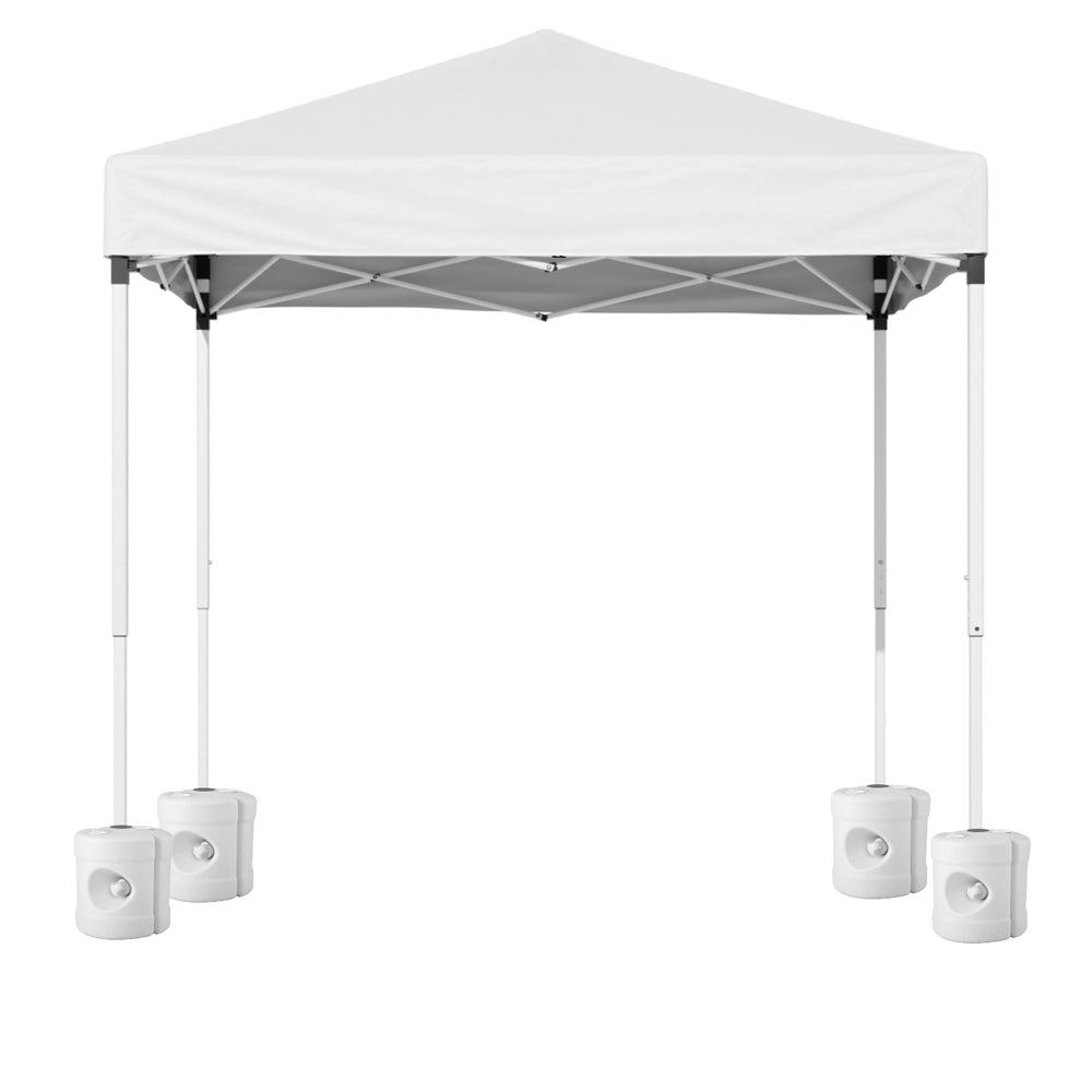 Instahut 2x2m Outdoor Gazebo Marquee Shade White with Base Pods