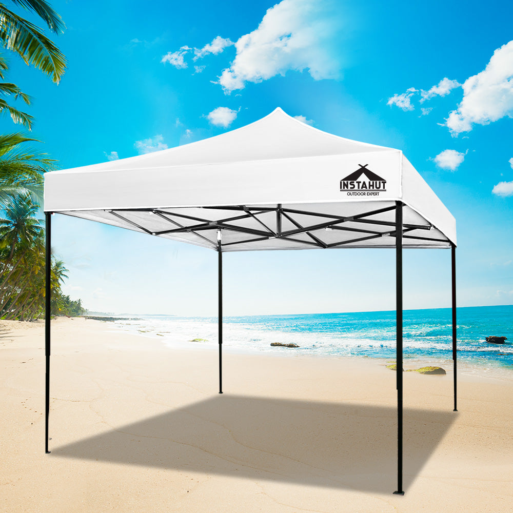 Instahut 3x3 Pop Up Gazebo 500D Oxford White